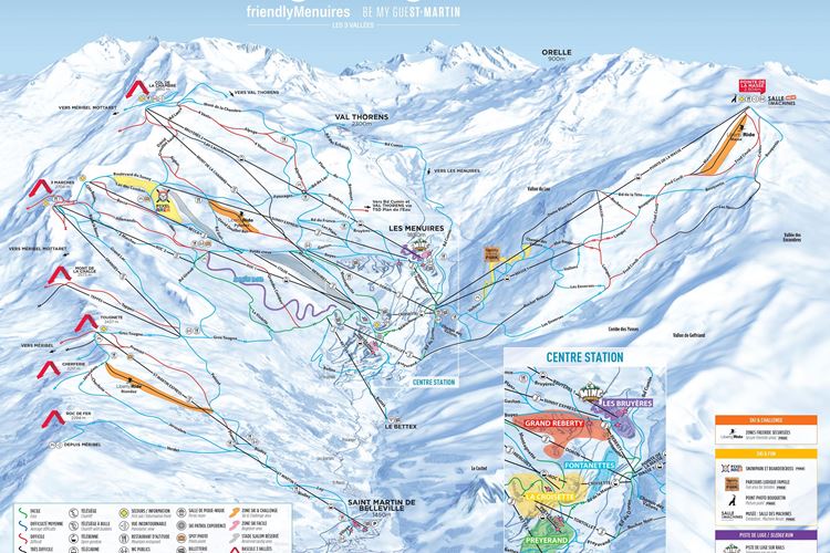 Les-Menuires-Saint-Martin-de-Belleville-Piste-Ski-Map-2024